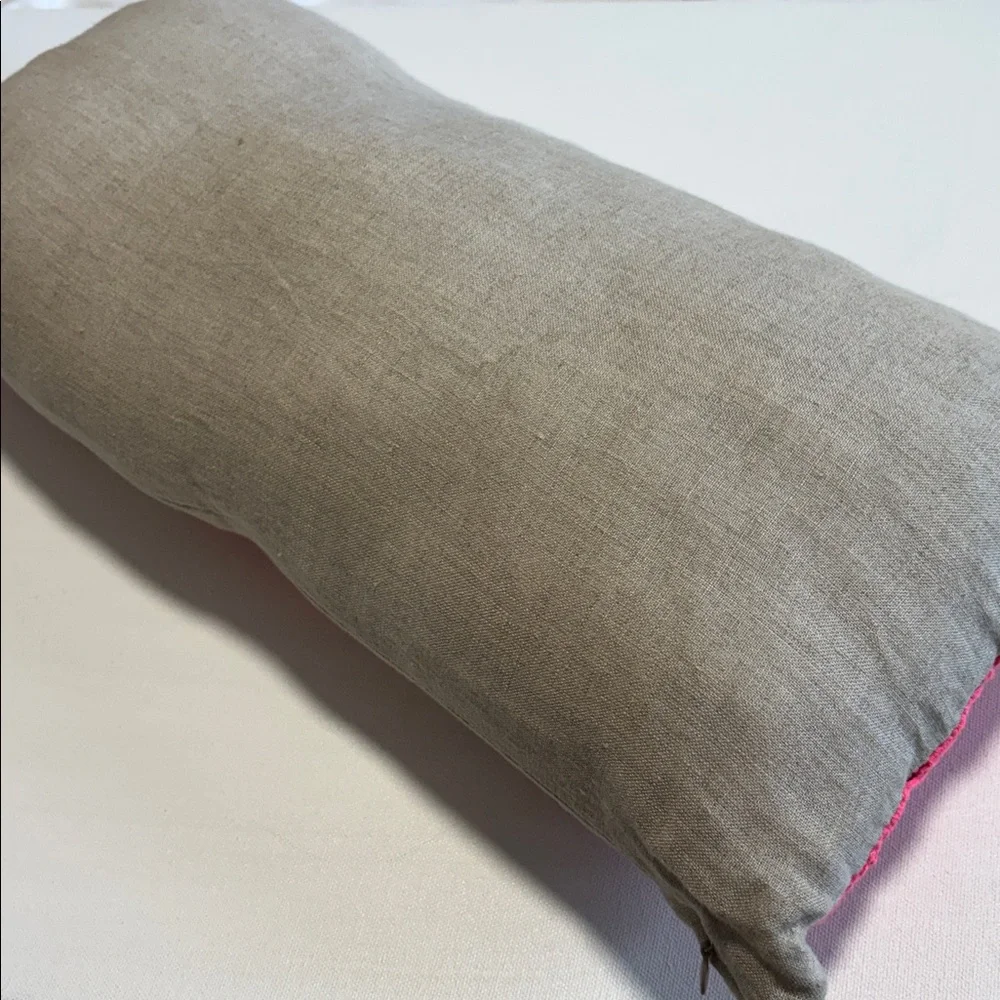 Kate Spade Linen Pillow case with insert
